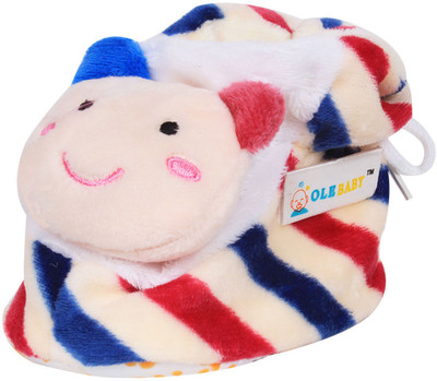

Ole Baby Booties(Toe to Heel Length - 11 cm Multicolor)