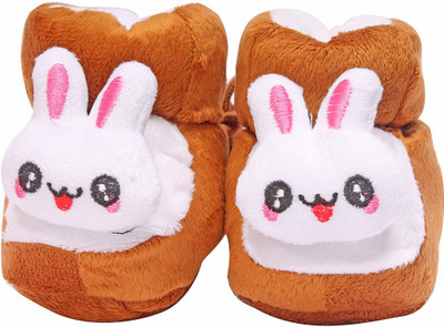 

Babeezworld Booties(Toe to Heel Length - 10 cm Brown)