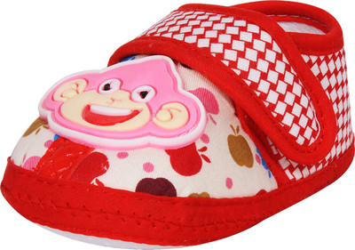 

Ole Baby Booties(Toe to Heel Length - 10 cm Red)