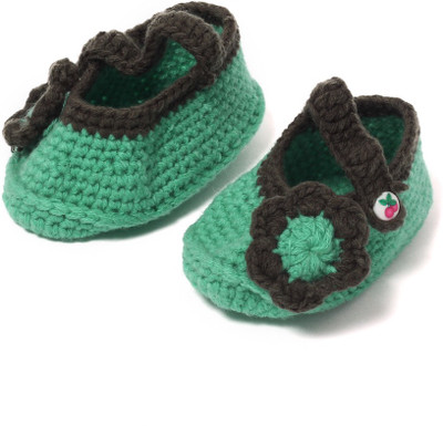 

Kidofy Booties(Toe to Heel Length - 3 cm Green)
