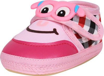 

Ole Baby Booties(Toe to Heel Length - 11 cm Pink)