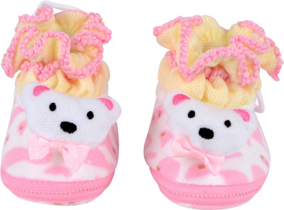 

Baby Grow Booties(Toe to Heel Length - 12 cm Pink)
