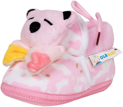 

Ole Baby Booties(Toe to Heel Length - 12 cm Pink)
