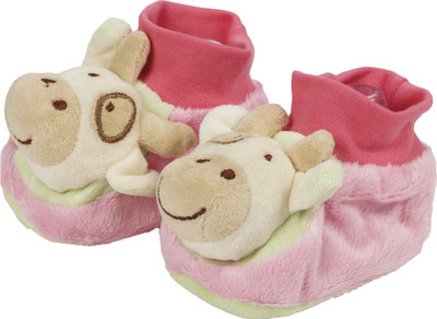 

Baby Boo BABY BOOTIES Booties(Toe to Heel Length - 12 cm Pink)