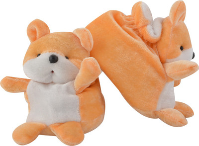 

Joymart Soft Cotton Teddy Bear Baby Booties for New Born/ Infant Booties(Toe to Heel Length - 10 cm Multicolor)