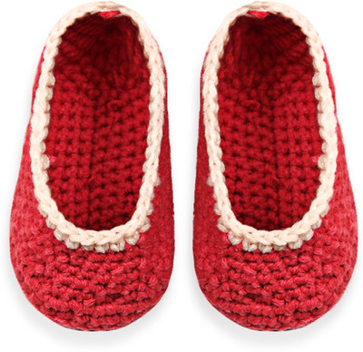 

Kidofy Booties(Toe to Heel Length - 3 cm Red)