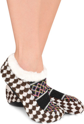 

Senora BTF-6 BLK CHOC Booties(Toe to Heel Length - 24 cm Black)