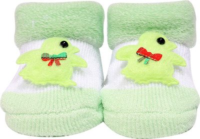 

Babeezworld Booties(Toe to Heel Length - 7 cm Green)