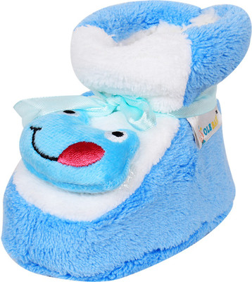 

Ole Baby Booties(Toe to Heel Length - 10 cm Blue)