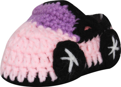 

Ole Baby Booties(Toe to Heel Length - 10 cm Pink)