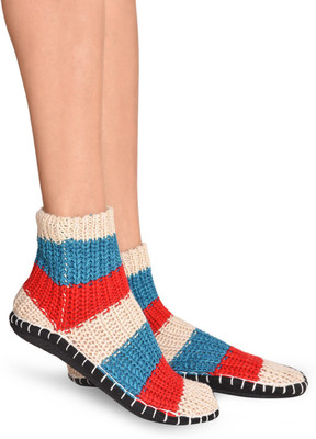 

Senora LBT-4 BEIGE RED Booties(Toe to Heel Length - 24 cm Beige)