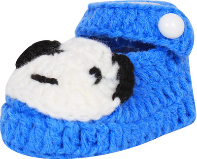 

Ole Baby Booties(Toe to Heel Length - 10 cm Blue)