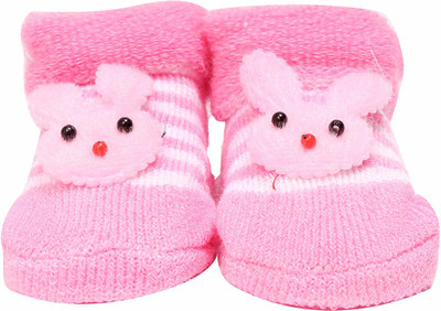 

Babeezworld Booties(Toe to Heel Length - 7 cm Pink)
