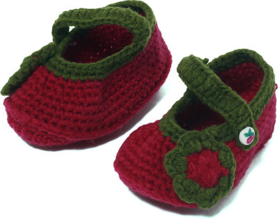 

Kidofy Booties(Toe to Heel Length - 3 cm Red)