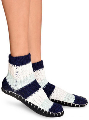 

Senora LBT-4 NAVY L.GREEN Booties(Toe to Heel Length - 24 cm Blue)