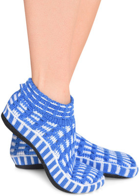 

Senora BTF-9 BLUE Booties(Toe to Heel Length - 24 cm Blue)