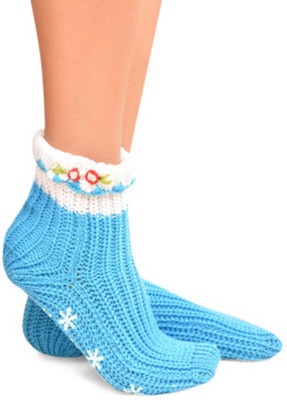 Senora LBT-2 FIROZI Booties(Toe to Heel Length - 24 cm Blue)