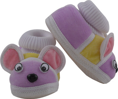 

Joymart Soft Cotton Puppy Baby Booties for New Born/ Infant Booties(Toe to Heel Length - 10 cm Multicolor)