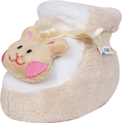 

Ole Baby Booties(Toe to Heel Length - 10 cm Beige)