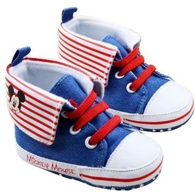 

Baby Bucket Booties(Toe to Heel Length - 12 cm Blue)