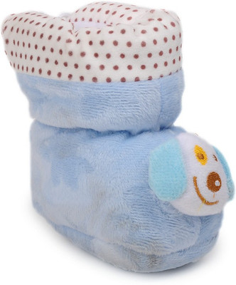Quirk Works Booties(Toe to Heel Length - 18 cm Light Blue)