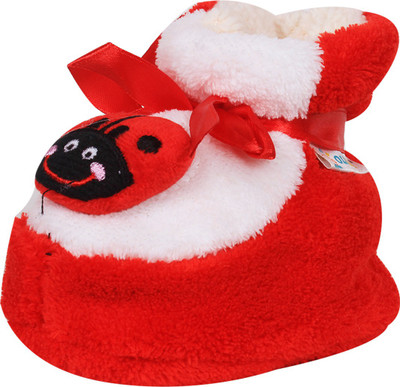 

Ole Baby Booties(Toe to Heel Length - 10 cm Red)