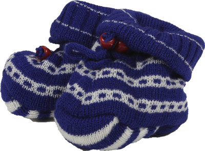 

Baby Boo Booties(Toe to Heel Length - 12 cm Blue)