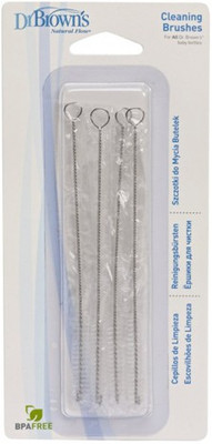 

Dr. Brown's Natural Flow Cleaning Brush(White, Blue), Blue;white