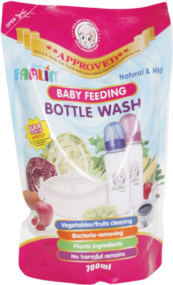 

Farlin Natural Baby Bottle Wash 700 ml(White)