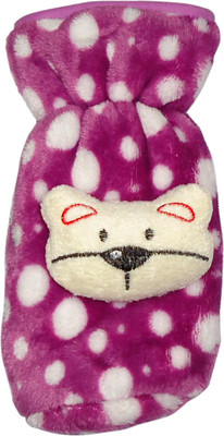 

Littly Premium Fur Bottle Cover(Purple