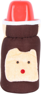 

Ole Baby Dual Color Popup Cat  Bottle Cover(Brown, Cream