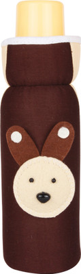

Ole Baby Dual Color Popup Cartoon Bottle Cover(Brown, Cream