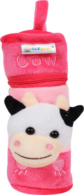 

Ole Baby Smiley Cow Soft Cute Plush Milk Feeding(Pink