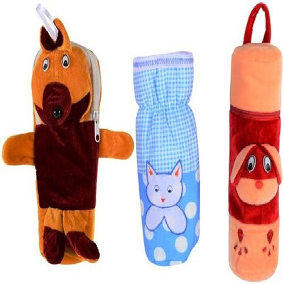 

Chhote Janab BOTTLE COVER COMBO PACF OF3(Multicolor