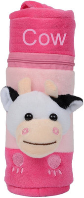 

N&M BABY BOTTLE COVER (COW)(Pink