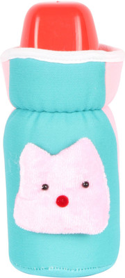 

Ole Baby Dual Color Popup Cat  Bottle Cover(Blue, Pink