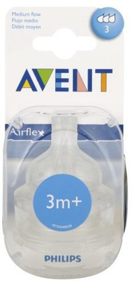 

Philips Avent Anti Colic Nipple Medium Flow Medium Flow Nipple(Pack of 1 Nipple)