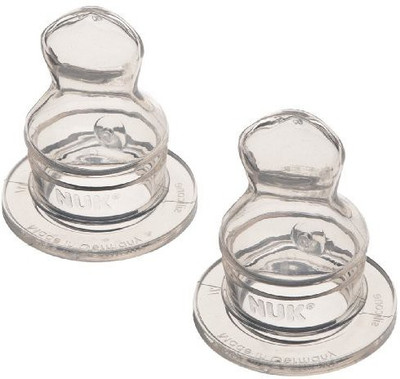 

Nuk Silicone Orthodontic Nipples Medium Flow Nipple(Pack of 2 Nipples)