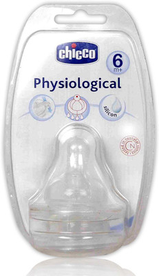

Chicco Physiological 4 Hole Fast Flow Nipple(Pack of 2 Nipples)