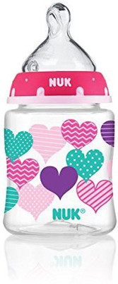 

Nuk Hearts and Elephants Baby Bottle Medium Flow Nipple(Pack of 1 Nipple)
