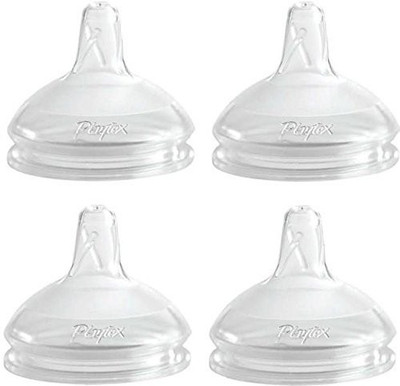 

Playtex Ventaire Advanced Wide Natural Shape Slow-Flow Nipples Slow Flow Nipple(Pack of 4 Nipples)