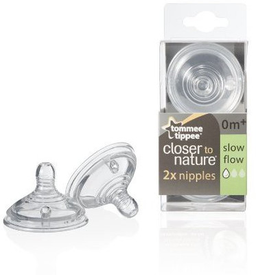 

Tommee Tippee Nipples Slow Flow Slow Flow Nipple(Pack of 2 Nipples)