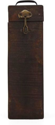 

Artlivo Reclaimed Wine Box Wooden Bottle Rack Cellar(Brown, 1 Bottle)