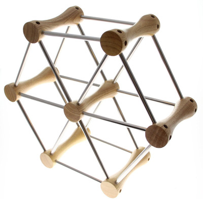 

PackNBuy Wooden Bottle Rack(Multicolor, 6 Bottles)
