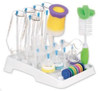 

Munchkin Plastic Bottle Rack Cabinet(White, 16 Bottles)