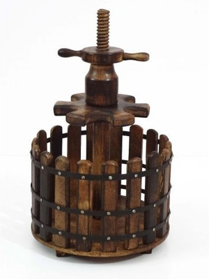 

Artlivo Honey 6 Wine Wooden Bottle Rack Cellar(Brown, 6 Bottles)