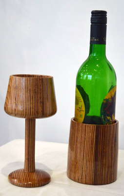 

Kreatish Wooden Wine Rack(Brown, 1 Bottle)
