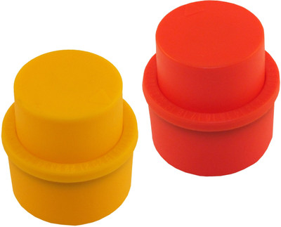 

Meded Aerated Drinks Fizz Silicone Bottle Stopper(Red, Yellow)