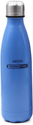 MILTON Duo DLX 500 ml Flask(Pack of 1, Blue, Plastic)