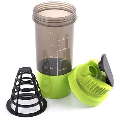 

Sports Perfect Cyclone Shaker 500 ml Shaker(Pack of 1, Green, Black)